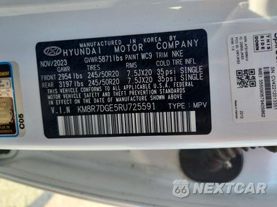 Zdjęcie 13 z 13 samochodu: 2024 HYUNDAI PALISADE CALLIGRAPHY NIGHT EDITION VIN:KM8R7DGE5RU725591 - miniatura