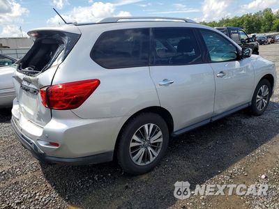 Trzecie zdjęcie samochodu z tyłu: 2017 NISSAN PATHFINDER SV VIN:5N1DR2MM2HC691487 - miniatura