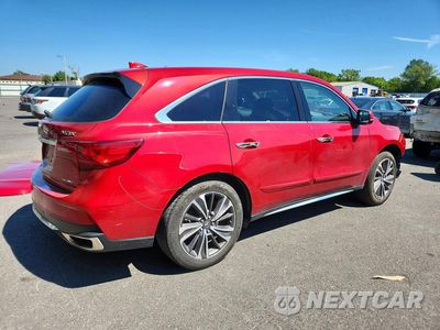 Trzecie zdjęcie samochodu z tyłu: 2019 ACURA MDX TECHNOLOGY VIN:5J8YD4H58KL032115 - miniatura