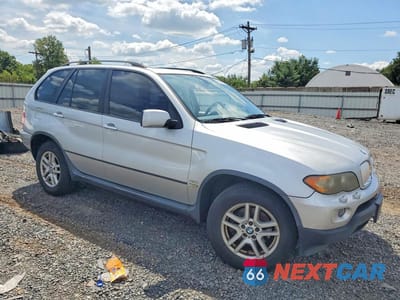 Czwarte zdjęcie samochodu z boku: 2005 BMW X5 3.0I VIN:5UXFA13545LY17738 - miniatura