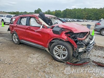 Czwarte zdjęcie samochodu z boku: 2020 FORD EXPLORER XLT VIN:1FMSK7DH3LGB14884 - miniatura