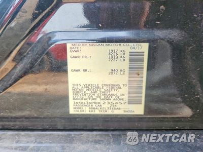 Zdjęcie 13 z 13 samochodu: 2017 NISSAN ALTIMA 2.5 SL VIN:1N4AL3AP0HC235457 - miniatura