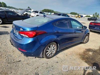 Trzecie zdjęcie samochodu z tyłu: 2015 HYUNDAI ELANTRA SE VIN:KMHDH4AE5FU278014 - miniatura