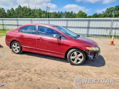 Czwarte zdjęcie samochodu z boku: 2008 HONDA CIVIC EXL VIN:2HGFA16918H501958 - miniatura