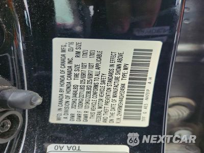 Zdjęcie 13 z 13 samochodu: 2016 HONDA CR-V SE VIN:2HKRM3H44GH534944 - miniatura