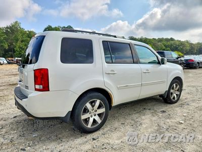 Trzecie zdjęcie samochodu z tyłu: 2012 HONDA PILOT TOURING VIN:5FNYF4H90CB079722 - miniatura