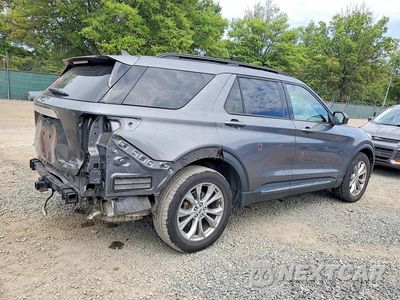 Trzecie zdjęcie samochodu z tyłu: 2023 FORD EXPLORER XLT VIN:1FMSK8DH0PGA27777 - miniatura