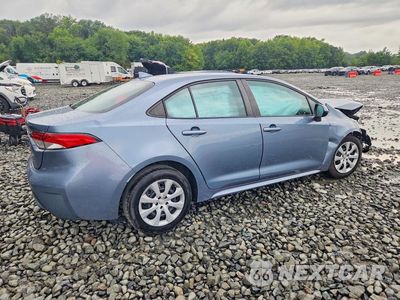 Trzecie zdjęcie samochodu z tyłu: 2021 TOYOTA COROLLA LE VIN:5YFEPMAE0MP182958 - miniatura