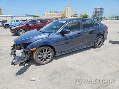 2019 HONDA CIVIC EX JHMFC1F34KX014663 - główne zdjęcie licytacji z USA - miniatura