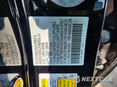 Zdjęcie 12 z 12 samochodu: 2022 HONDA ACCORD SPORT VIN:1HGCV1F35NA100054 - miniatura
