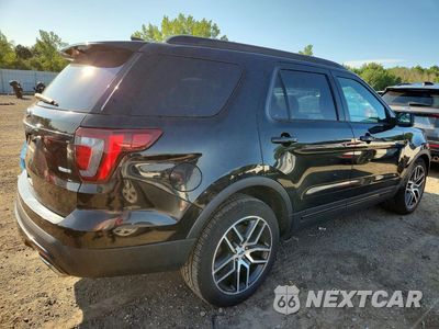 Trzecie zdjęcie samochodu z tyłu: 2017 FORD EXPLORER SPORT VIN:1FM5K8GT0HGC87935 - miniatura
