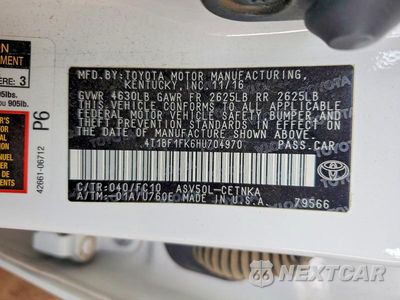 Zdjęcie 13 z 13 samochodu: 2017 TOYOTA CAMRY LE VIN:4T1BF1FK6HU704970 - miniatura