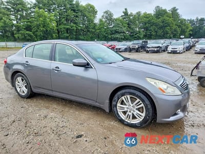 Czwarte zdjęcie samochodu z boku: 2013 INFINITI G37 SEDAN X VIN:JN1CV6AR1DM356828 - miniatura