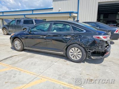 Drugie zdjęcie samochodu z przodu: 2017 HYUNDAI SONATA HYBRID SE VIN:KMHE24L17HA060371 - miniatura