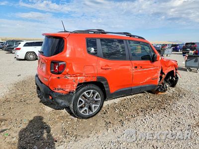 Trzecie zdjęcie samochodu z tyłu: 2018 JEEP RENEGADE LATITUDE VIN:ZACCJBBB1JPH60194 - miniatura