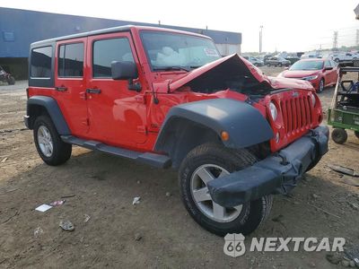 Czwarte zdjęcie samochodu z boku: 2017 JEEP WRANGLER UNLIMITED SPORT VIN:1C4BJWDGXHL744389 - miniatura