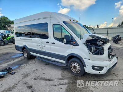 Czwarte zdjęcie samochodu z boku: 2024 FORD TRANSIT T-350 HD VIN:1FBVU4XG7RKA23530 - miniatura
