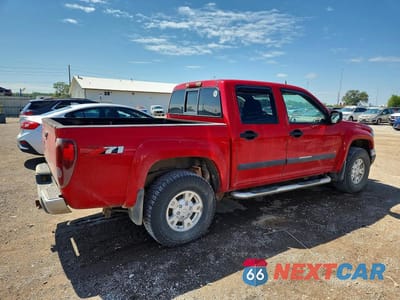 Trzecie zdjęcie samochodu z tyłu: 2008 CHEVROLET COLORADO VIN:1GCDS13E888115645 - miniatura