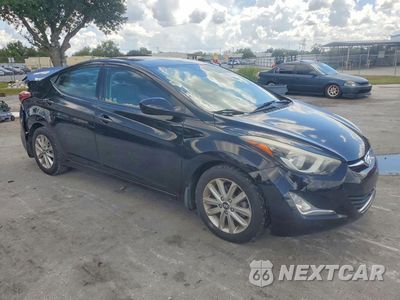 Czwarte zdjęcie samochodu z boku: 2015 HYUNDAI ELANTRA SE VIN:KMHDH4AE9FU328610 - miniatura