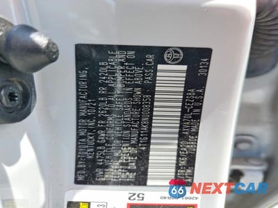 Zdjęcie 12 z 12 samochodu: 2022 TOYOTA CAMRY SE VIN:4T1G11AK8NU008358 - miniatura