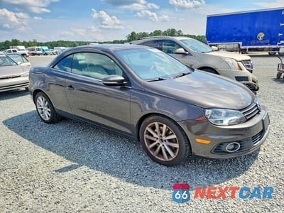 Czwarte zdjęcie samochodu z boku: 2012 VOLKSWAGEN EOS KOMFORT VIN:WVWBW7AH4CV009862 - miniatura