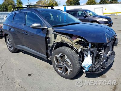 Czwarte zdjęcie samochodu z boku: 2024 HYUNDAI TUCSON LIMITED VIN:5NMJE3DEXRH309789 - miniatura