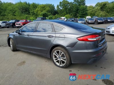 Drugie zdjęcie samochodu z przodu: 2019 FORD FUSION SEL VIN:3FA6P0CD9KR147334 - miniatura