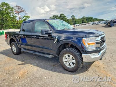 Czwarte zdjęcie samochodu z boku: 2021 FORD F150 SUPERCREW VIN:1FTEW1EP7MKE91287 - miniatura