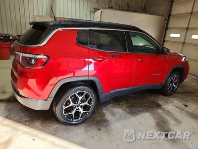 Trzecie zdjęcie samochodu z tyłu: 2025 JEEP COMPASS LIMITED VIN:3C4NJDCN7ST506562 - miniatura