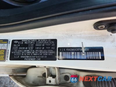 Zdjęcie 12 z 12 samochodu: 2015 KIA RIO LX VIN:KNADM4A3XF6433818 - miniatura