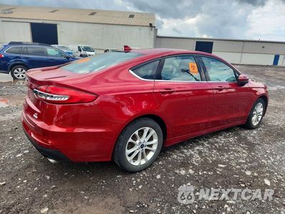 Trzecie zdjęcie samochodu z tyłu: 2020 FORD FUSION SE VIN:3FA6P0HD1LR228449 - miniatura