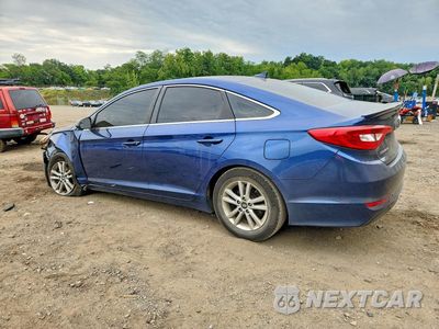 Drugie zdjęcie samochodu z przodu: 2017 HYUNDAI SONATA SE VIN:5NPE24AFXHH487300 - miniatura