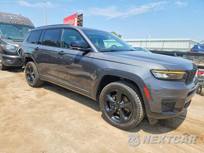Czwarte zdjęcie samochodu z boku: 2021 JEEP GRAND CHEROKEE L LAREDO VIN:1C4RJKAG1M8200307 - miniatura