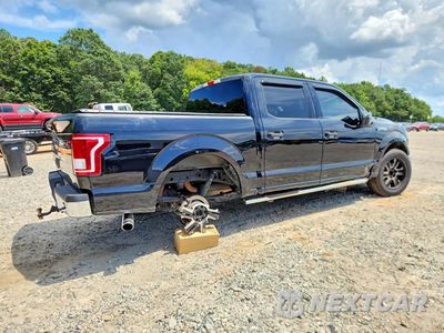 Trzecie zdjęcie samochodu z tyłu: 2017 FORD F150 SUPERCREW VIN:1FTEW1CF0HFB67588 - miniatura