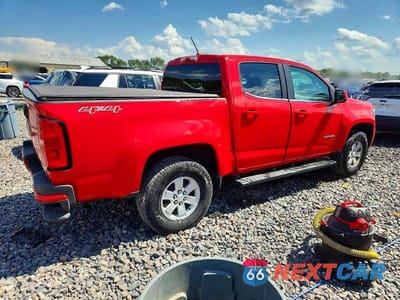 Trzecie zdjęcie samochodu z tyłu: 2019 CHEVROLET COLORADO VIN:1GCGTBENXK1326309 - miniatura