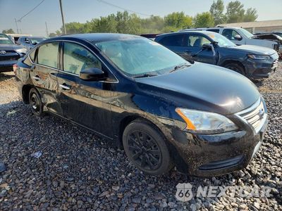 Czwarte zdjęcie samochodu z boku: 2015 NISSAN SENTRA S VIN:3N1AB7AP7FY369345 - miniatura
