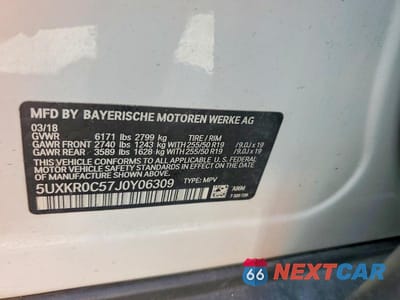 Zdjęcie 13 z 13 samochodu: 2018 BMW X5 XDRIVE35I VIN:5UXKR0C57J0Y06309 - miniatura