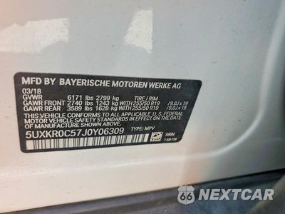Zdjęcie 13 z 13 samochodu: 2018 BMW X5 XDRIVE35I VIN:5UXKR0C57J0Y06309 - miniatura