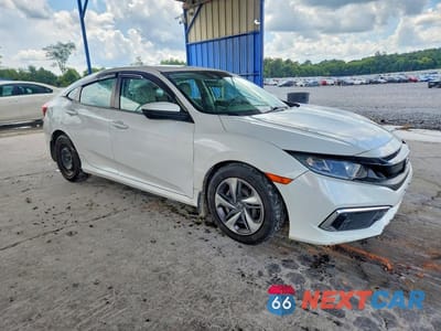 Czwarte zdjęcie samochodu z boku: 2020 HONDA CIVIC LX VIN:2HGFC2F65LH507583 - miniatura