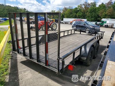 Trzecie zdjęcie samochodu z tyłu: 2026 CARRY-ON 6X16GW2BRKTP UTILITY TRAILER VIN:4YMBU1622TV013042 - miniatura