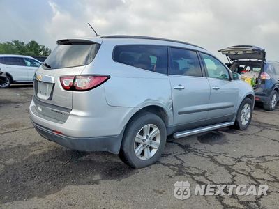Trzecie zdjęcie samochodu z tyłu: 2014 CHEVROLET TRAVERSE LT VIN:1GNKRGKD4EJ145056 - miniatura