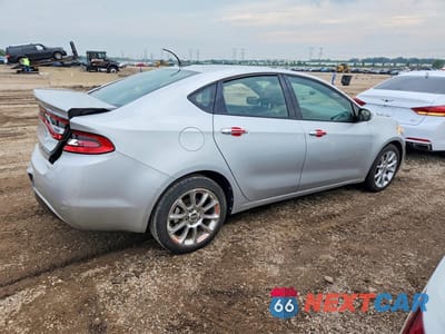 Trzecie zdjęcie samochodu z tyłu: 2013 DODGE DART LIMITED VIN:1C3CDFCA1DD201918 - miniatura