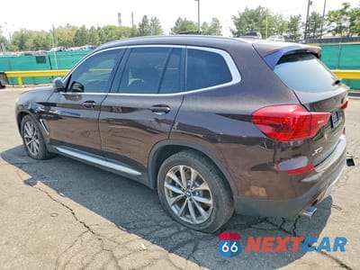 Drugie zdjęcie samochodu z przodu: 2019 BMW X3 XDRIVE30I VIN:5UXTR9C53KLD97060 - miniatura