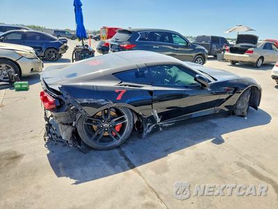 Trzecie zdjęcie samochodu z tyłu: 2014 CHEVROLET CORVETTE STINGRAY 3LT VIN:1G1YE2D75E5134478 - miniatura