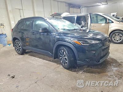 Czwarte zdjęcie samochodu z boku: 2024 TOYOTA COROLLA CROSS HYBRID SE VIN:7MUFBABG3RV023731 - miniatura