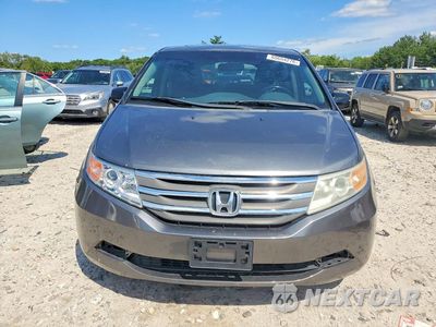 Piąte zdjęcie samochodu w środku: 2013 HONDA ODYSSEY EXL VIN:5FNRL5H63DB025793 - miniatura