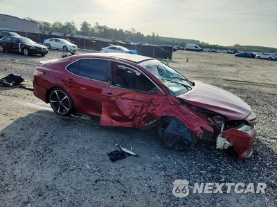 Czwarte zdjęcie samochodu z boku: 2018 TOYOTA CAMRY XSE VIN:4T1B61HK9JU640569 - miniatura