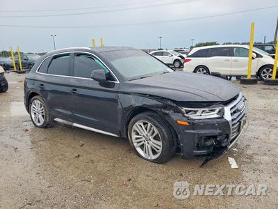 Czwarte zdjęcie samochodu z boku: 2019 AUDI Q5 PREMIUM PLUS VIN:WA1BNAFY4K2084922 - miniatura