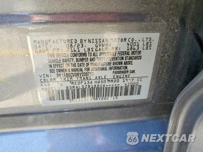 Zdjęcie 12 z 12 samochodu: 2024 NISSAN SENTRA SV VIN:3N1AB8CV9RY208713 - miniatura