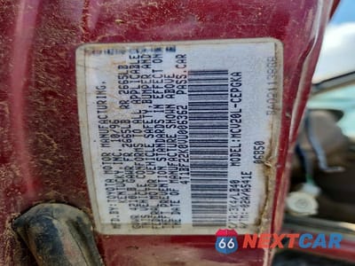 Zdjęcie 12 z 12 samochodu: 1997 TOYOTA CAMRY XLE V6 VIN:4T1BF22K0VU006362 - miniatura